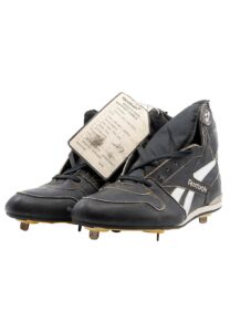 6/8/1992 Roger Clemens Reebok Player Sample Cleats