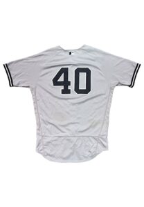 7/17/2023 Luis Severino NY Yankees Game-Used Jersey