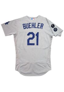 7/28/2021 Walker Buehler LA Dodgers Game-Used Jersey