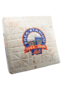 8/10/2008 NY Mets Vs. Florida Marlins Game-Used Shea Stadium Base