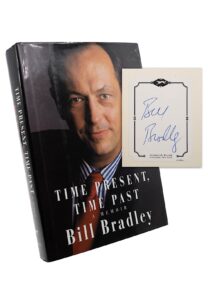 Bill Bradley ‘Time Present, Time Past’ Autographed Book