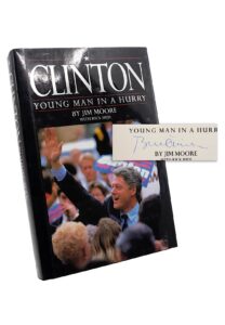 Bill Clinton “Young Man In A Hurry” Signed Book