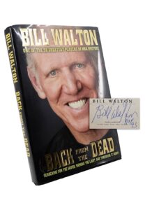 Bill Walton ‘Back From The Dead’ Autographed Book