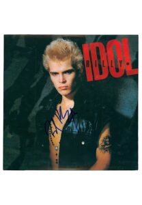 Billy Idol 1983 Self Titled Autographed Vinyl Record