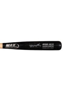 Brandon Crawford SF Giants Game-Used & Autographed Bat