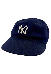 Circa 1939 George Selkirk NY Yankees Game-Used Cap