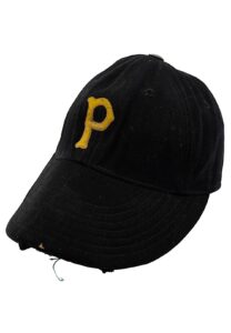 Circa 1940s Pittsburgh Pirates Game-Used Hat