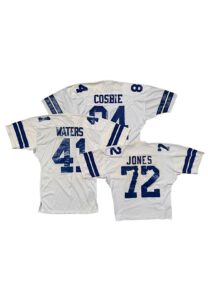 Circa 1980s Dallas Cowboys Practice-Worn Jerseys – “Too Tall” Jones, Charlie Waters & Cosbie