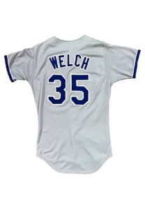 Circa 1982 Bob Welch LA Dodgers Game-Used & Autographed Jersey