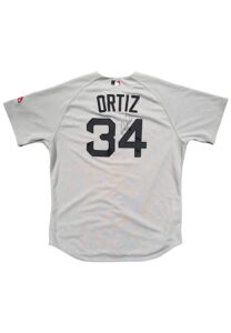 David Ortiz Boston Red Sox Game-Issued & Autographed Jersey