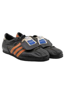 Early 1970s Willie Mays SF Giants Game-Worn Turf Shoes