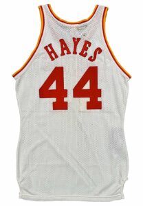 Early 1980s Elvin Hayes Houston Rockets Game-Used Road Jersey