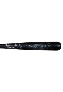 Early 2000s Jim Edmonds St. Louis Cardinals Game-Used & Autographed Bat