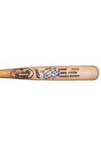 Early 2000’s Jorge Posada NY Yankees Game-Used & Autographed Bat