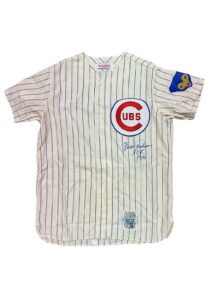 Fergie Jenkins Autographed ‘HOF 7/21/91’ Cubs Mitchell & Ness Jersey