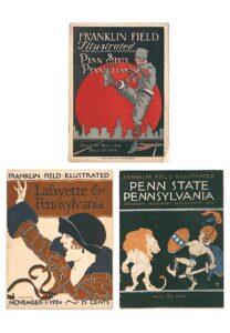 Late 1910’s – Early 1920’s Penn State Franklin Field Illustrated Programs