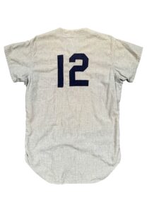 Late 1960s  NY Yankees Team-Issued ST Flannel Jersey Attributed to Ruben Amaro