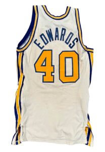 Late 1970s James Edwards Indiana Pacers Game-Used Jersey