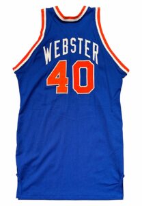 Late 1970s Marvin Webster NY Knicks Game-Used Jersey