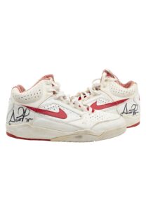 Late 1980s/Early 1990s Scottie Pippen Chicago Bulls Game-Used & Signed Sneakers