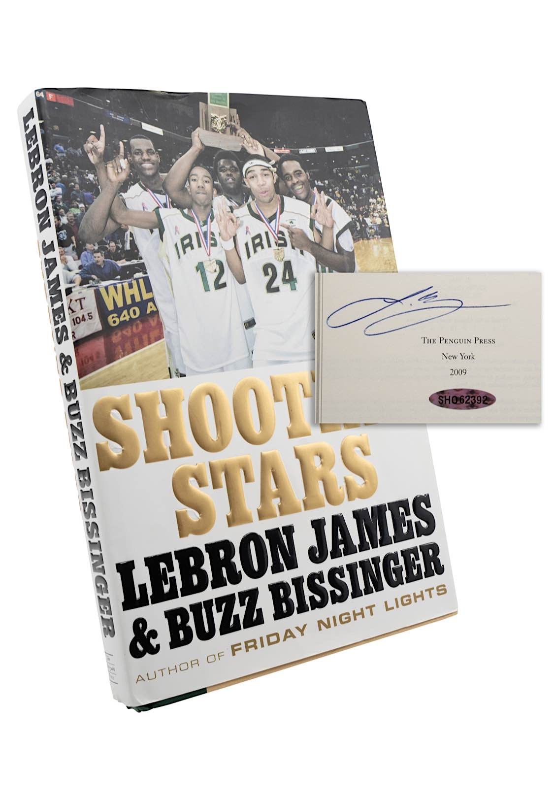 LeBron James 'Shooting Stars' Signed Book - Grey Flannel Auctions