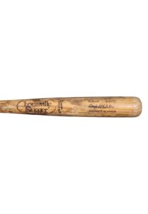 Lou Whitaker Detroit Tigers Game-Used Bat