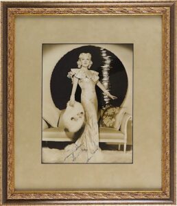 Mae West Signed Original Oversized Photo