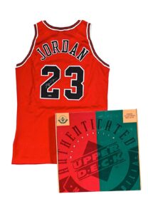 Michael Jordan Chicago Bulls Signed Jersey