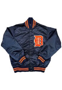 Mid 1980s Alan Trammell Detriot Tigers Player-Worn Jacket