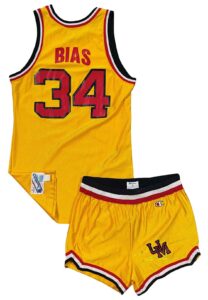 Mid 1980s Len Bias Maryland Terrapins Game-Used Uniform