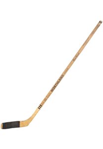 Stan Mikita Chicago Blackhawks Autographed “Banana Curve” Northland Stick