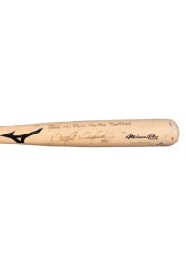 Victor Martinez Game-Used & Autographed Bat