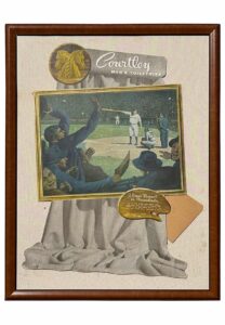 Vintage Framed Courtley Babe Ruth ‘Called Shot’ Advertisement