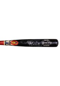 Yasiel Puig Game-Used & Autographed TRKSTP Birdman Bat