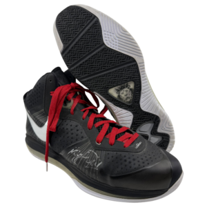 3/18/2011 LeBron James Miami Heat Game-Worn & Autographed Shoes (Photo-Matched • 43 Points • Gifted To Our Consignor Post Game)