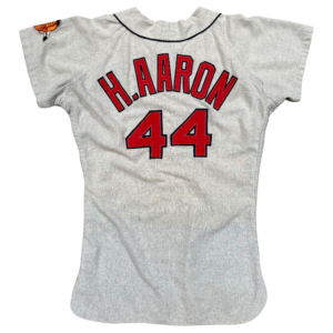 1963 Hank Aaron Milwaukee Braves Game-Used Flannel Jersey (Photo-Matched & Graded 9 • NL Home Run & RBI Leader)